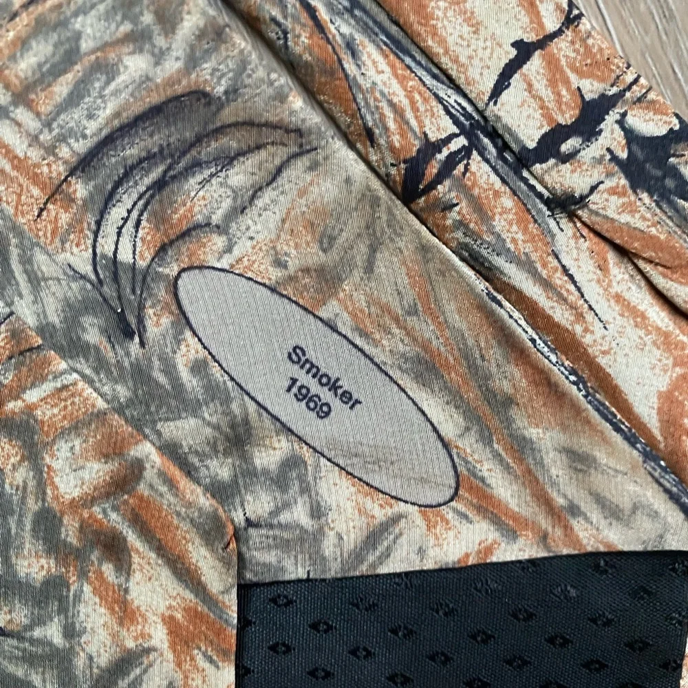 Vintage‎ Picasso “Smoker” 1969 Abstract 100% Silk Necktie Collector’s Edition
